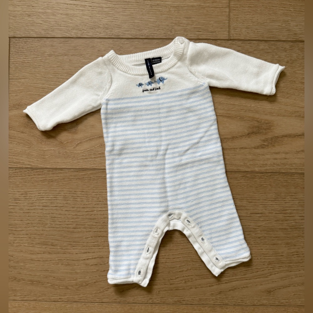 Janie and Jack baby onesie